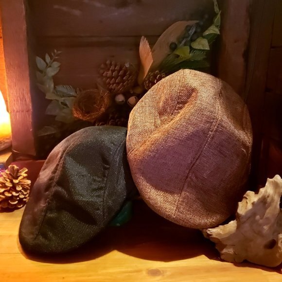 Herringbone Duckbill Ivy Hat Classic Cap - Black - Nw/oT - Picture 2 of 6